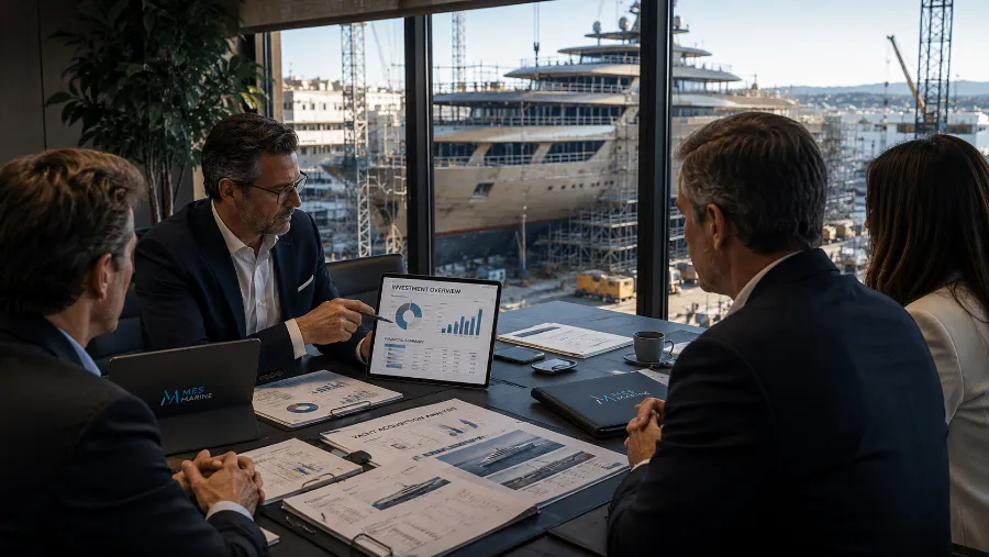Yacht investment advisory and acquisition due diligence