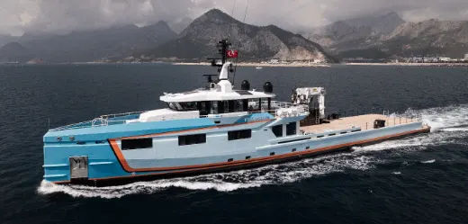 YS5302 Five Oceans yacht support vessel by Damen Yachting